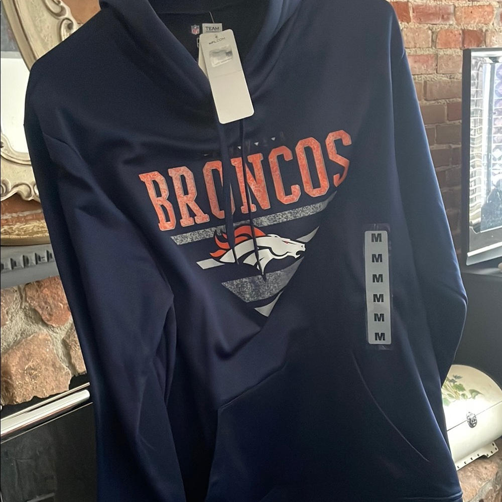 Broncos Navy Hoodie - Picture 6 of 6